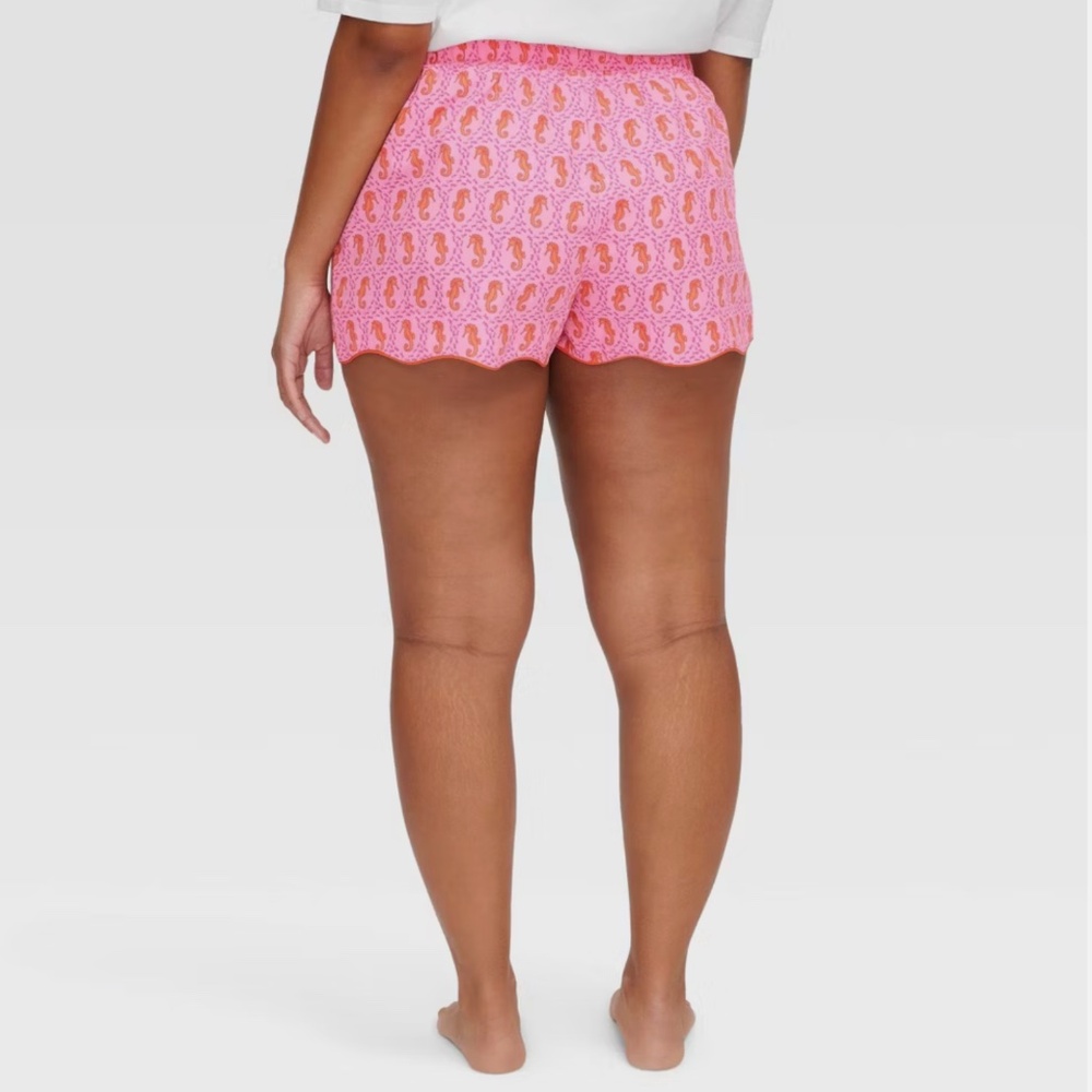Roller Rabbit x Target 🚌 🐇 Seahorse Fish Poplin Boxer Shorts XL IN HAND - Picture 3 of 3